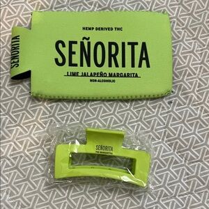 Senorita Swag Koozie & Hair Clip